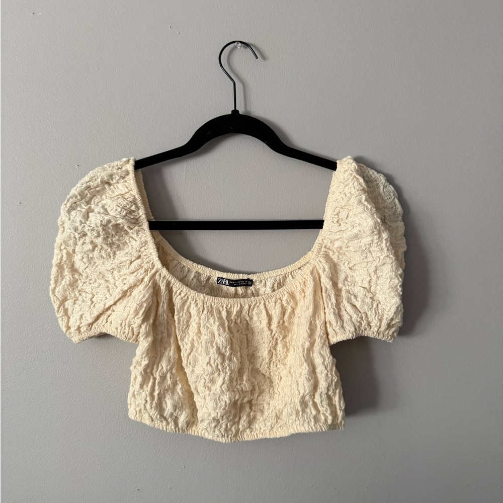 ZaraPuff Sleeve Top